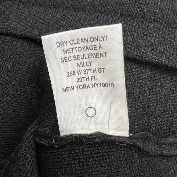 Milly Black Embellished-Collar Sheath Dress - Size S/XS - Picture 8 of 9